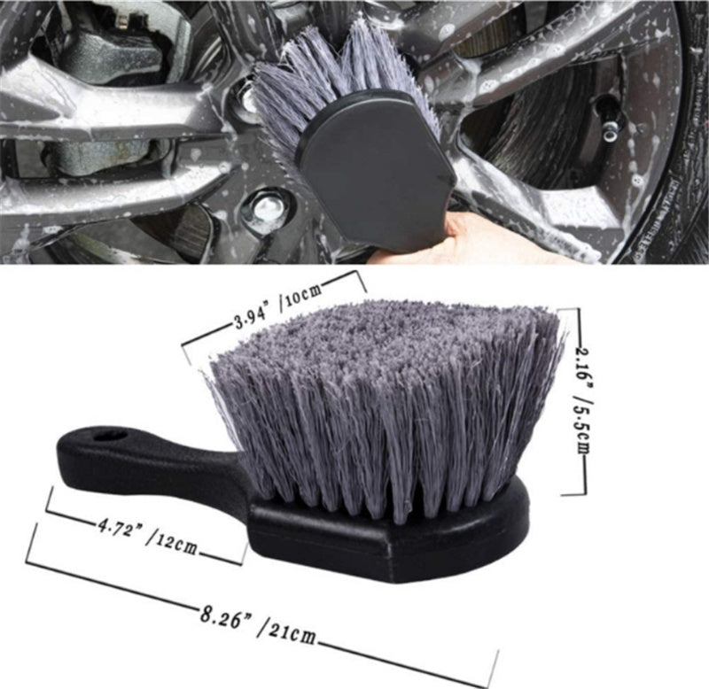 Car Wash Tool Brush Car Tire Cleaning Brush Wheel Cleaning Brush