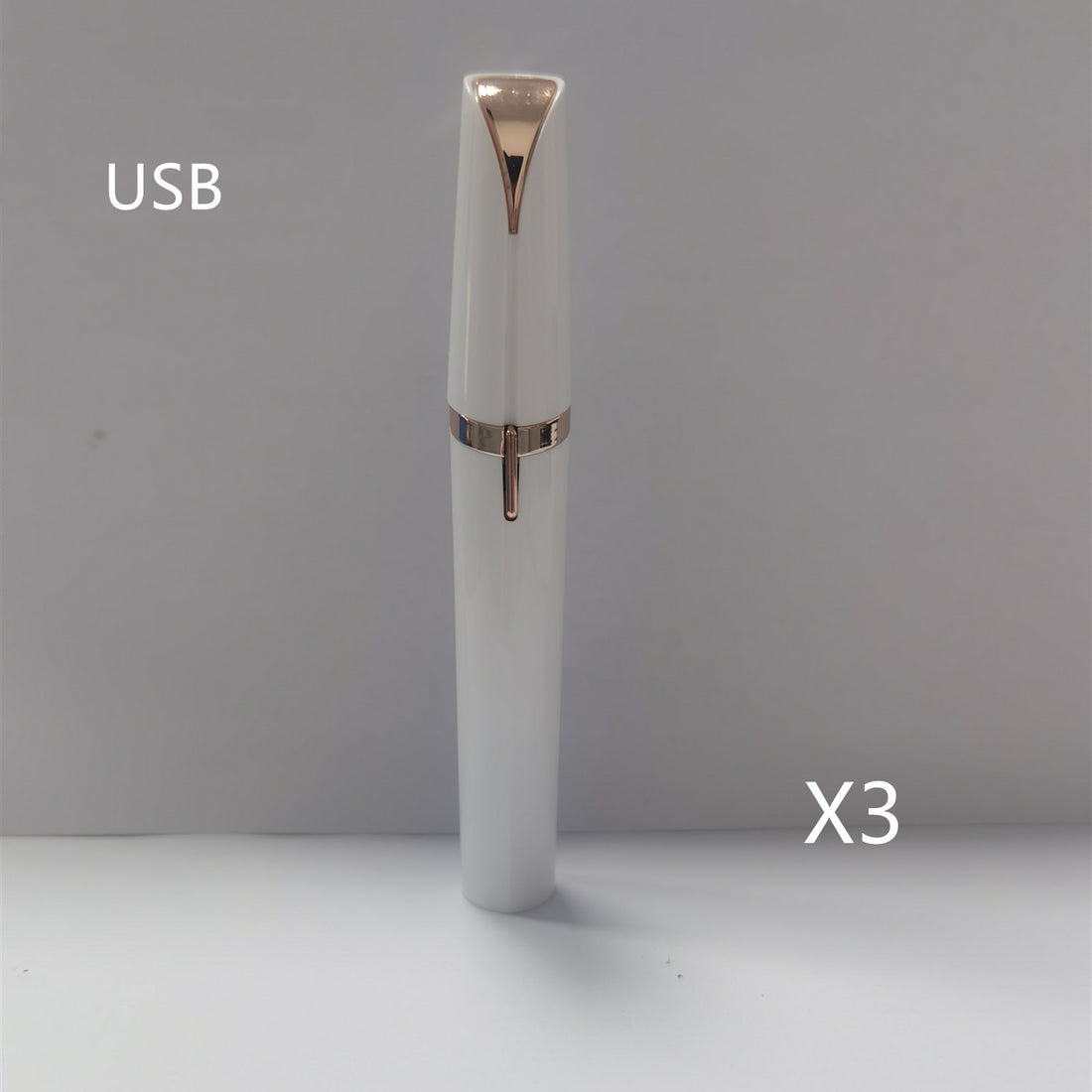 Electric Eyebrow Trimmer Hair Remover Pen Light