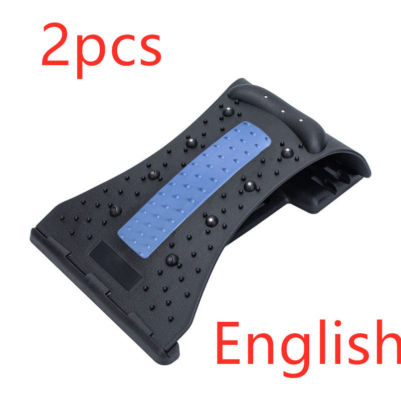 Home Lumbar Spine and Cervical Support Neck Traction Device