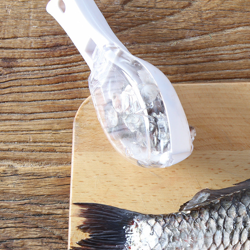 Fish Scaler Brush for Cleaning, Peeling, and Skin Removal