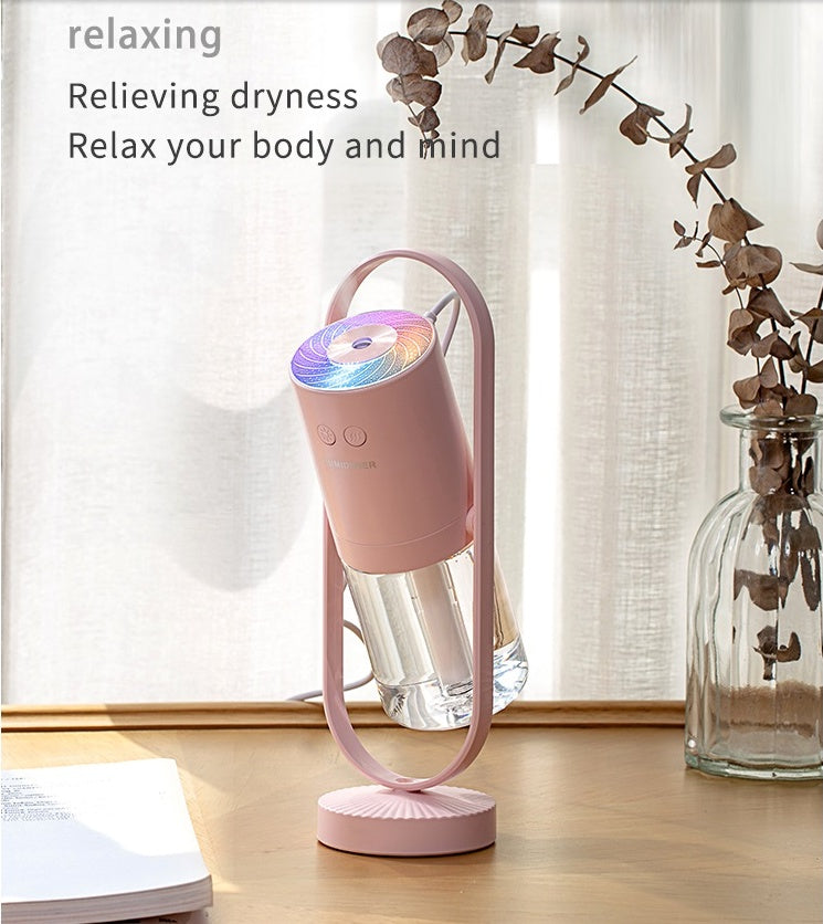 Magic Shadow USB Humidifier with Projection Night Light Mini Purifier