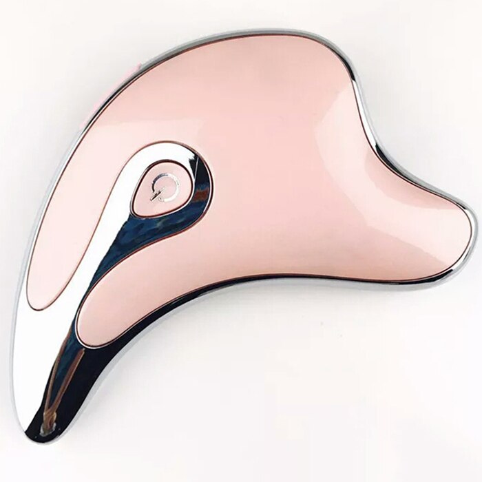 Gua Sha Facial Massager with LED Microcurrent for Skin Rejuvenation