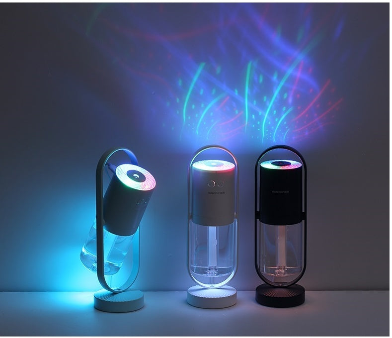 Magic Shadow USB Humidifier with Projection Night Light Mini Purifier