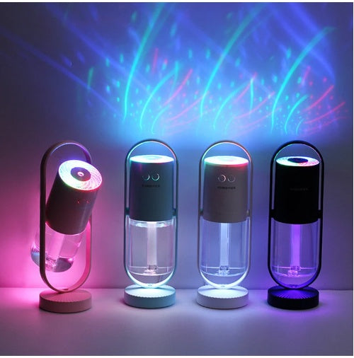 Magic Shadow USB Humidifier with Projection Night Light Mini Purifier