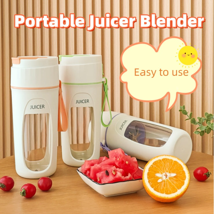 Portable Electric USB Blender Juicer Cup for Outdoor Kitchen Use