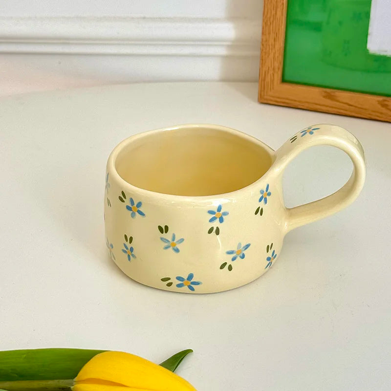 Ceramic Mug Cute Coffee Cup Gift for Kids Girls
