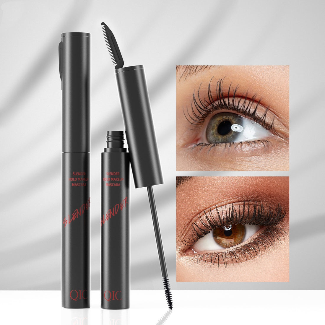 Waterproof Mascara for Lengthening, Thickening, and Natural Long Lash Shaping