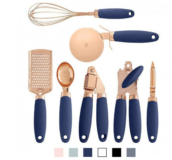 Copper-Plated Kitchen Peeler Gadget Set for Easy Household Use