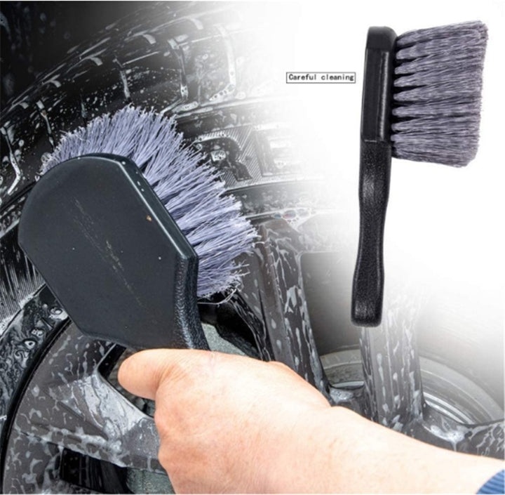 Car Wash Tool Brush Car Tire Cleaning Brush Wheel Cleaning Brush