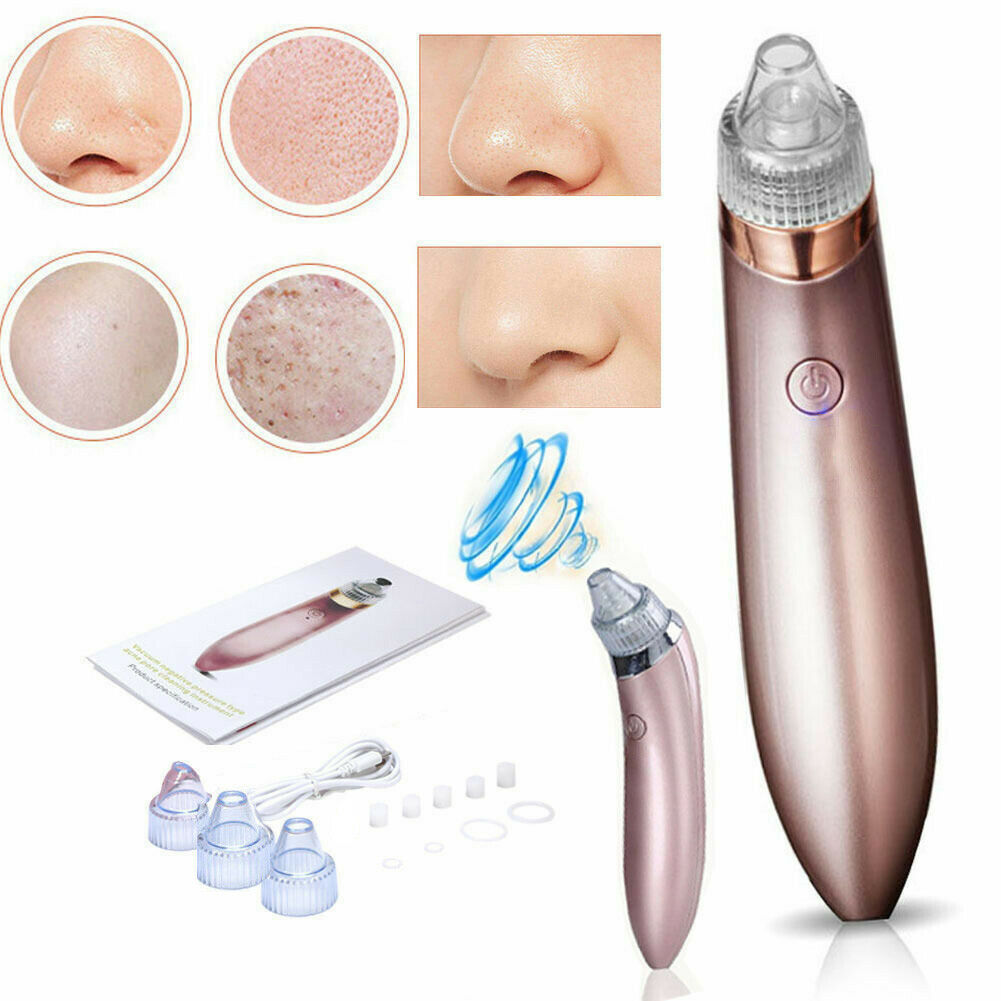 Electric Blackhead Vacuum Pore Cleaner with Strong Suction for Acne Removal